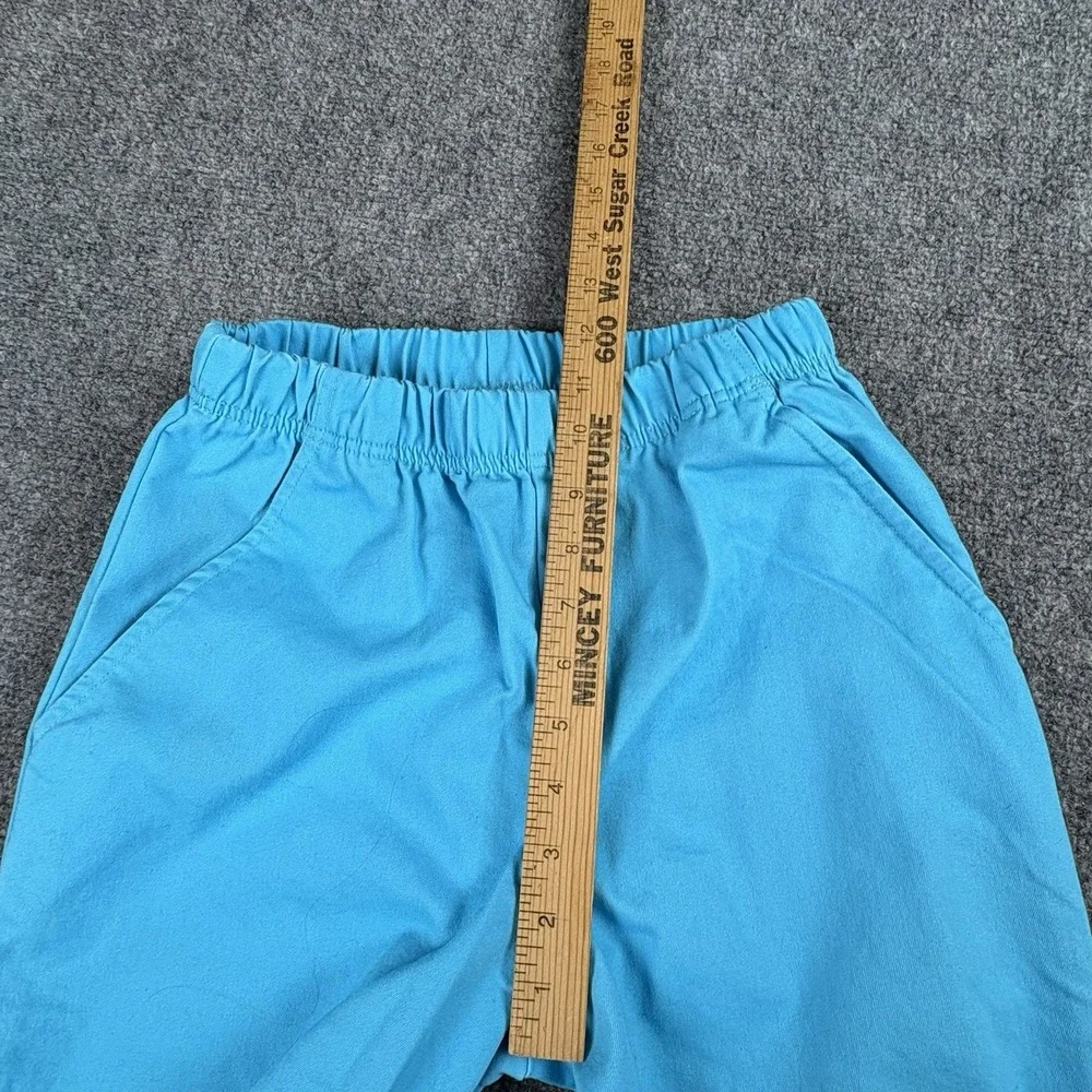 VTG Y2K American Sweetheart Pants Women's PS Blue Pull-On Elastic Waist Straight